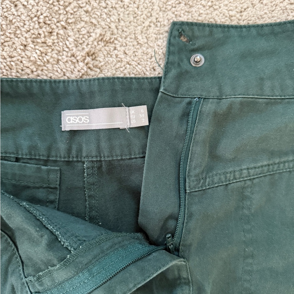 ASOS Deep Green Trousers